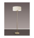 Banyan 3 Light Switched Floor Lamp With 50cm x 20cm Faux Silk Fabric Shade Champagne Gold/Ivory Pearl-11