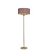Banyan 3 Light Switched Floor Lamp With 50cm x 20cm Dual Faux Silk Fabric Shade Champagne Gold/Taupe-1