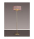 Banyan 3 Light Switched Floor Lamp With 50cm x 20cm Dual Faux Silk Fabric Shade Champagne Gold/Taupe-2