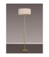 Banyan 3 Light Switched Floor Lamp With 50cm x 20cm Dual Faux Silk Fabric Shade Champagne Gold/Nude Beige-11