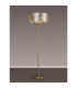 Banyan 3 Light Switched Floor Lamp With 50cm x 20cm Silver Leaf Shade Champagne Gold/Silver Leaf-2