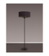Banyan 3 Light Switched Floor Lamp With 50cm x 20cm Dual Faux Silk Fabric Shade Matt Black/Midnight Black-11