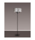 Banyan 3 Light Switched Floor Lamp With 50cm x 20cm Silver Leaf Shade Matt Black/Silver Leaf-11
