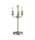 Banyan 3 Light Switched Table Lamp Without Shade E14 Satin Nickel-1