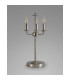 Banyan 3 Light Switched Table Lamp Without Shade E14 Polished Nickel-8