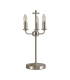 Banyan 3 Light Switched Table Lamp Without Shade E14 Satin Nickel-4