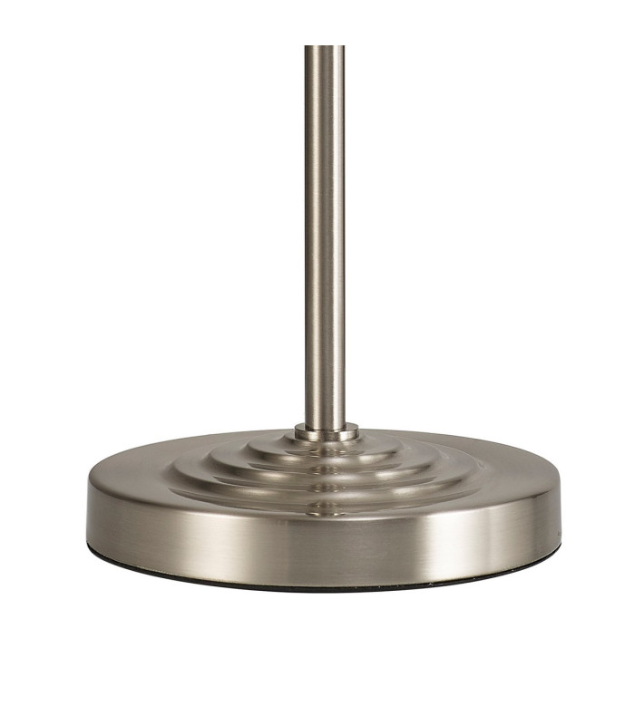 Banyan 3 Light Switched Table Lamp Without Shade E14 Satin Nickel-5