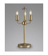 Banyan 3 Light Switched Table Lamp Without Shade E14 Champagne Gold-2