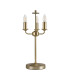 Banyan 3 Light Switched Table Lamp Without Shade E14 Champagne Gold-4