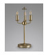 Banyan 3 Light Switched Table Lamp Without Shade E14 Champagne Gold-8