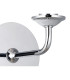 Banyan Switched Wall Lamp E14 Polished Chrome With 12cm Faux Silk Shade Ivory Pearl/White Laminate-7