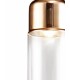 Tube Ceiling Pendant 1 Light E27 Bronze, Clear Glass - 5