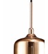 Tube Ceiling Pendant 1 Light E27 Bronze, Clear Glass - 6