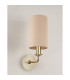 Banyan Switched Wall Lamp With 12cm x 20cm Dual Faux Silk Fabric Shade Champagne Gold/Nude Beige-11