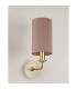 Banyan Switched Wall Lamp With 12cm x 20cm Dual Faux Silk Fabric Shade Champagne Gold/Taupe-11
