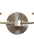Banyan 2 Light Switched Wall Lamp Without Shade E14 Satin Nickel-4
