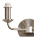 Banyan 2 Light Switched Wall Lamp Without Shade E14 Satin Nickel-5