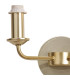 Banyan 2 Light Switched Wall Lamp Without Shade E14 Champagne Gold-5