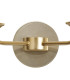 Banyan 2 Light Switched Wall Lamp Without Shade E14 Satin Nickel-9
