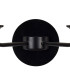 Banyan 2 Light Switched Wall Lamp Without Shade E14 Matt Black-5