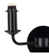 Banyan 2 Light Switched Wall Lamp Without Shade E14 Matt Black-6