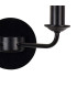 Banyan 2 Light Switched Wall Lamp Without Shade E14 Matt Black-7