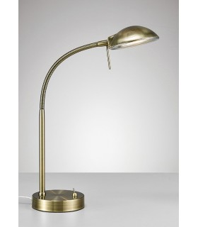 Table Task Task Lamp 1 Light G9 Antique Brass - 2