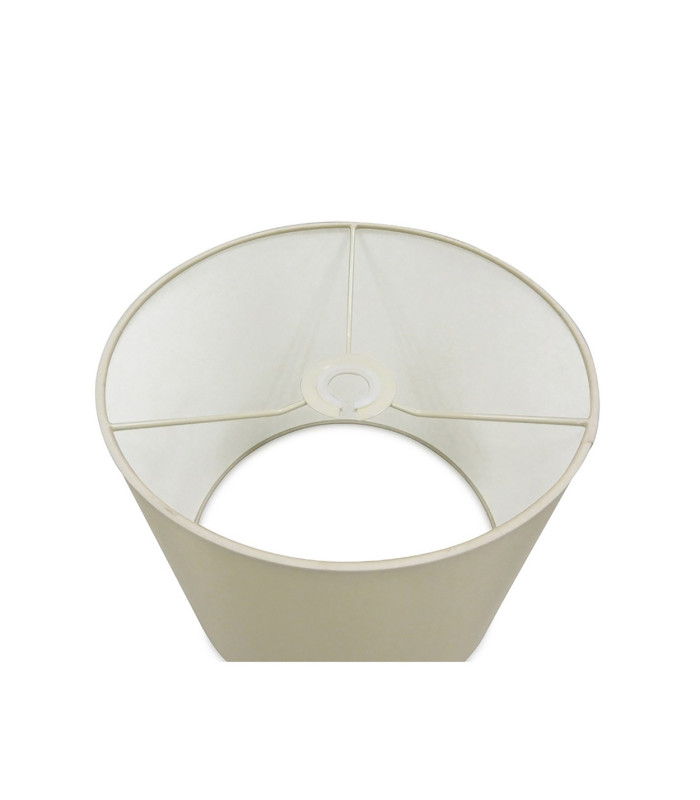 Baymont White 3 Light E27 Flush With 30cm x 25cm Faux Silk Shade Ivory Pearl/White Laminate-8