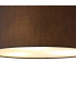 Baymont White 3 Light E27 Universal Flush Ceiling Fixture With 40cm x 18cm Faux Silk Shade Black/White Laminate-7