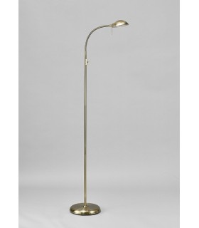 Floor Task Lamp 1 Light G9 Antique Brass - 2