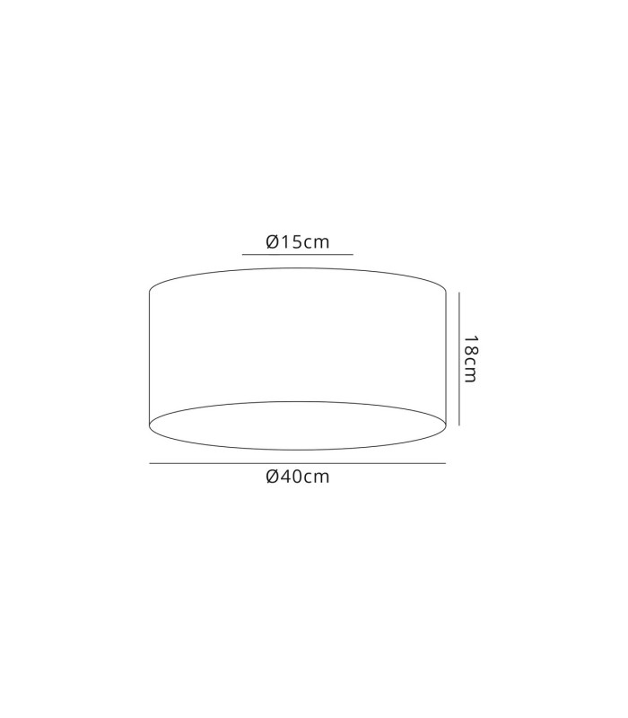 Baymont White 3 Light E27 Universal Flush Ceiling Fixture With 40cm x 18cm Faux Silk Shade Ivory Pearl/White Laminate-3