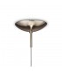 Small Globe Ceiling Pendant 1 Light E27 Frosted White Glass - 5