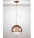 Medium Globe Ceiling Pendant 1 Light E27 Copper - 2