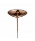 Medium Globe Ceiling Pendant 1 Light E27 Copper - 6