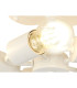 Baymont 25cm White 5 Light E27 Universal Flush Ceiling Fixture Suitable For A Vast Selection Of Shades-7