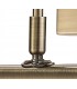 Picture Wall Lamp Switched 2 Light G9 Antique Brass - 7