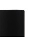 Baymont Polished Chrome 3 Light E27 Linear Pendant With 12cm x 20cm Faux Silk Shade Black-13