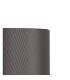 Baymont Polished Chrome 3 Light E27 Linear Pendant With 12cm x 20cm Faux Silk Shade Grey-9