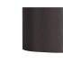 Baymont Polished Chrome 3 Light E27 Linear Pendant With 12cm x 20cm Faux Silk Shade Grey-10