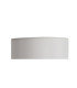 Baymont Polished Chrome 3 Light E27 Linear Pendant With 12cm x 20cm Faux Silk Shade White-11