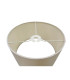 Baymont Polished Chrome 3 Light E27 Linear Pendant With 30cm x 17cm Dual Faux Silk Shade Nude Beige/Moonlight-8