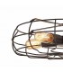 Cage Ceiling Pendant 5 Light E27 Black - 6
