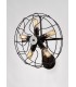 Cage Wall Lamp 5 Light E27 Black - 2