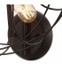Cage Wall Lamp 5 Light E27 Black - 6