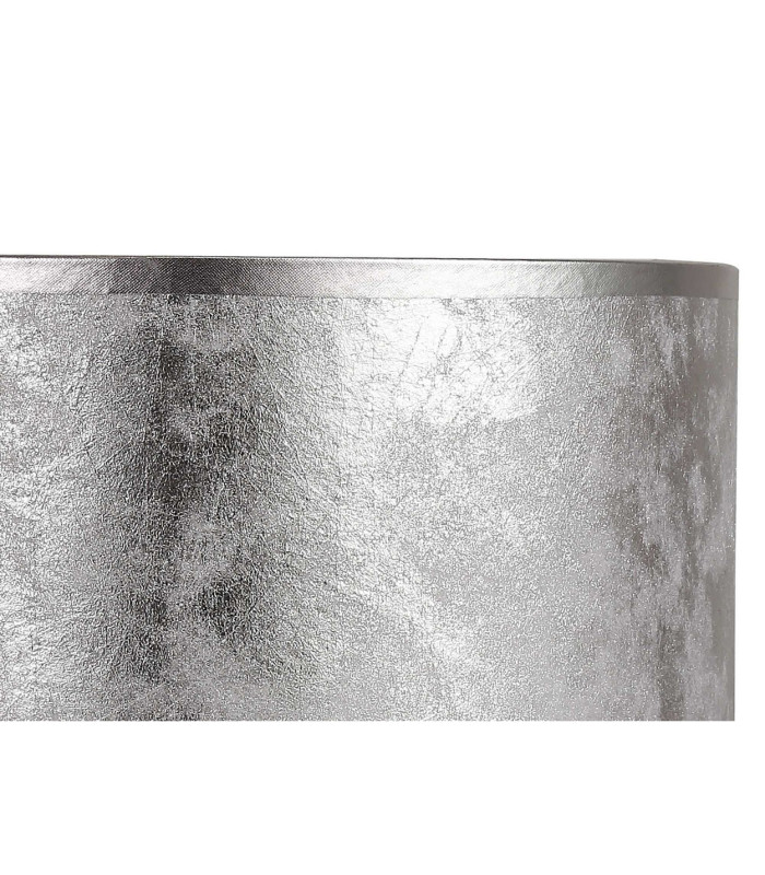 Baymont Polished Chrome 3 Light E27 Linear Pendant With 30cm x 17cm Silver Leaf Shade 3m-9