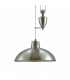 Pulley System Dome Ceiling Pendant E27 Satin Nickel - 4