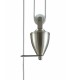 Pulley System Dome Ceiling Pendant E27 Satin Nickel - 6
