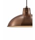 Pulley System Dome Ceiling Pendant E27 Antique Copper - 5