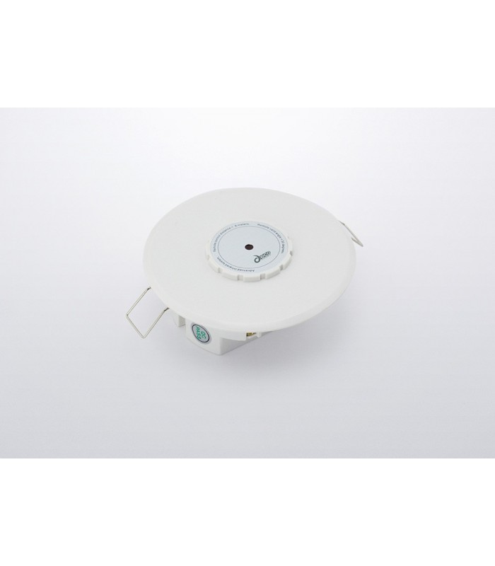 Round Recessed 4 Channel 6000W (4x1500W) Infrared Receiver White - 2