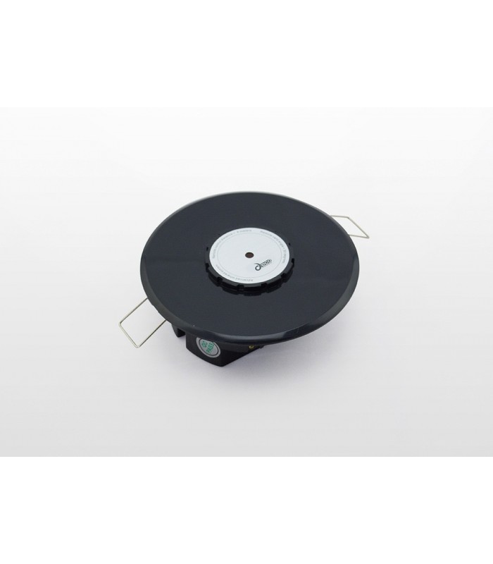 Round Recessed 4 Channel 6000W (4x1500W) Infrared Receiver Black - 2